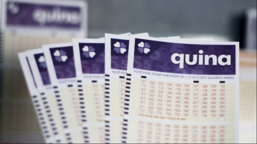 Quina, Concurso 6755, resultado de hoje, sexta-feira, 13 de junho de 2025 (13/06/25). O prêmio é de R$ 7,5 milhões 