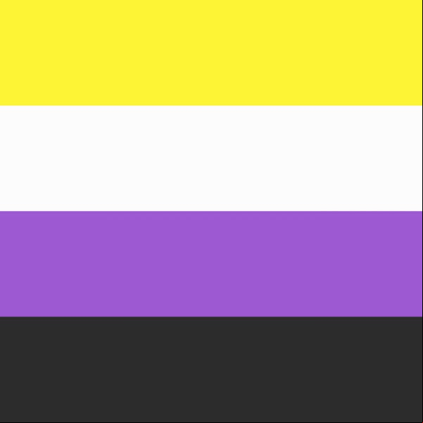 Bandeira do Orgulho Não-Binário Bandeira do Orgulho Não-Binário