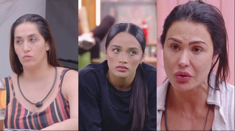 Daniele, Eva ou Gracyanne: vote na Enquete O POVO no em quem você acha que deve sair no Paredão do Big Brother Brasil 2025 (BBB 25)