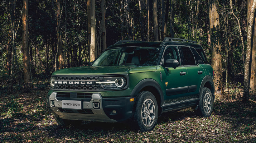 Frente do novo Ford Bronco 2025 
