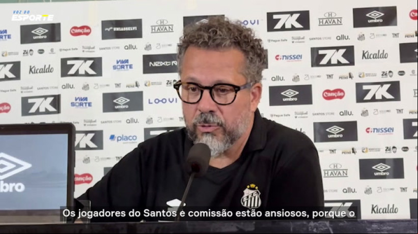 Cleber Xavier ite ansiedade dele e do Santos pela renovação de Neymar 