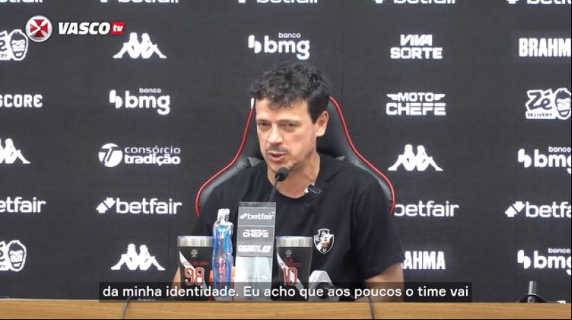 Fernando Diniz exalta vitória do Vasco contra o São Paulo no Morumbi 